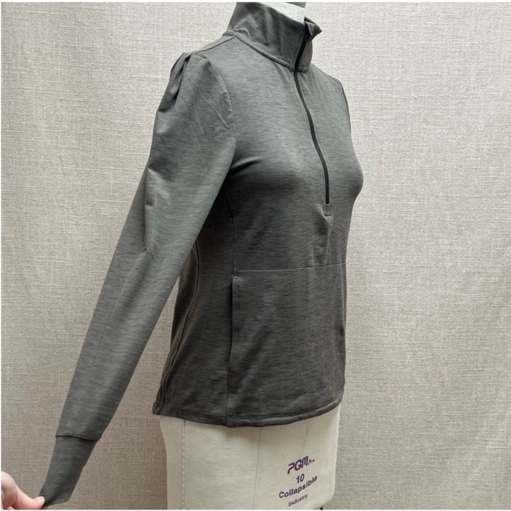 Layer 8 wick Dry Athletic Half Zip Sweater - Picture 2 of 6